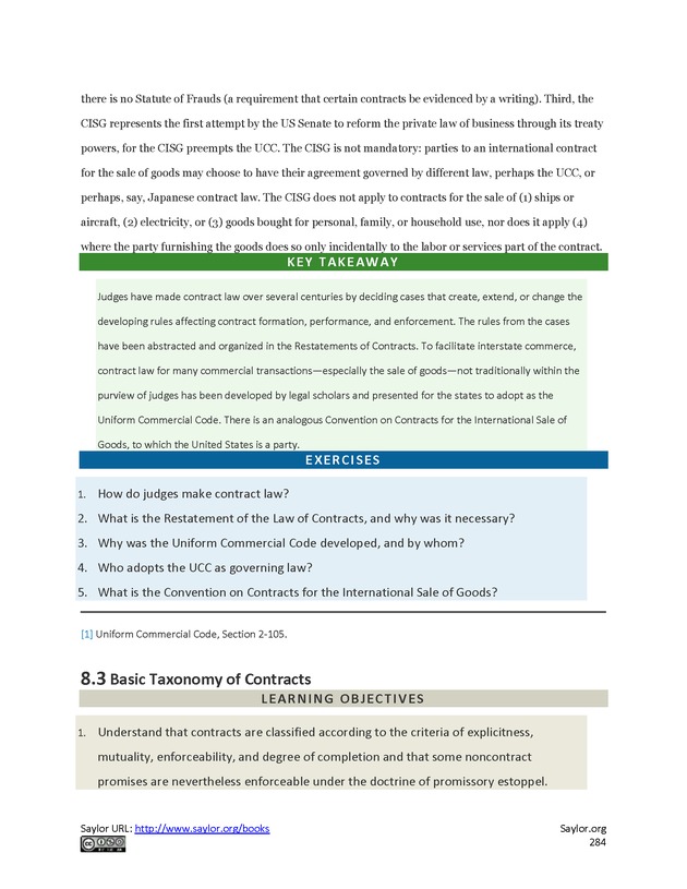 Business Law and the Legal Environment - Page 284